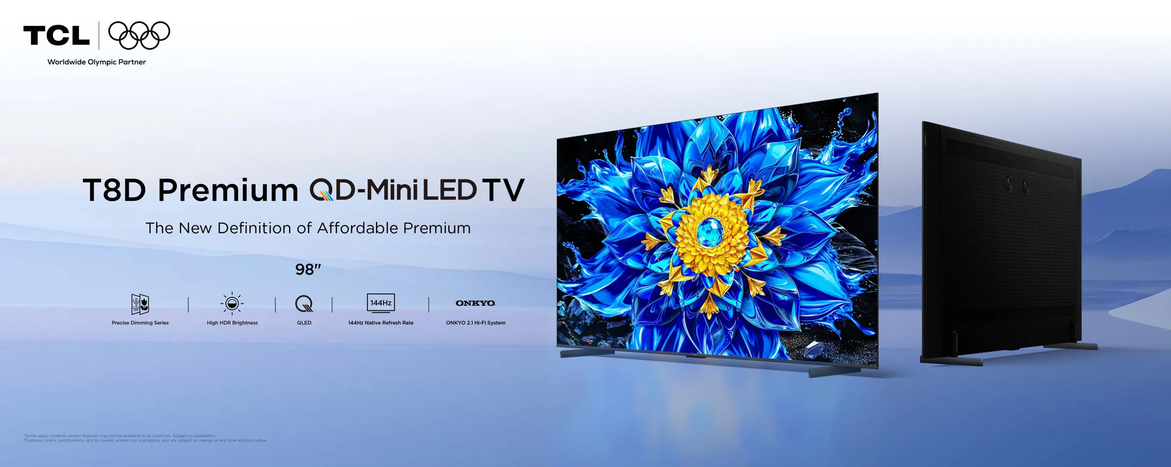 TCL 98 inch P8L 4K UHD TV