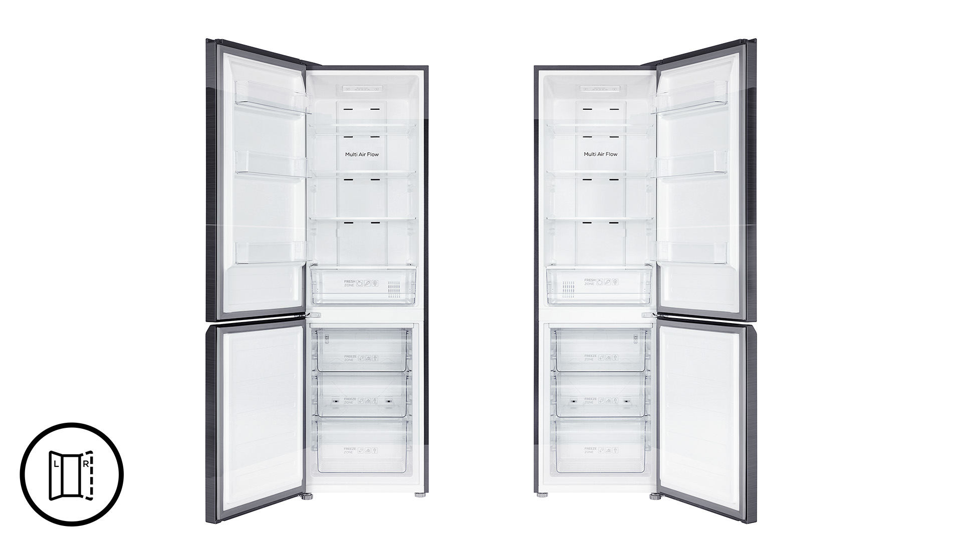 Flexible installation fits all kinds of spaces