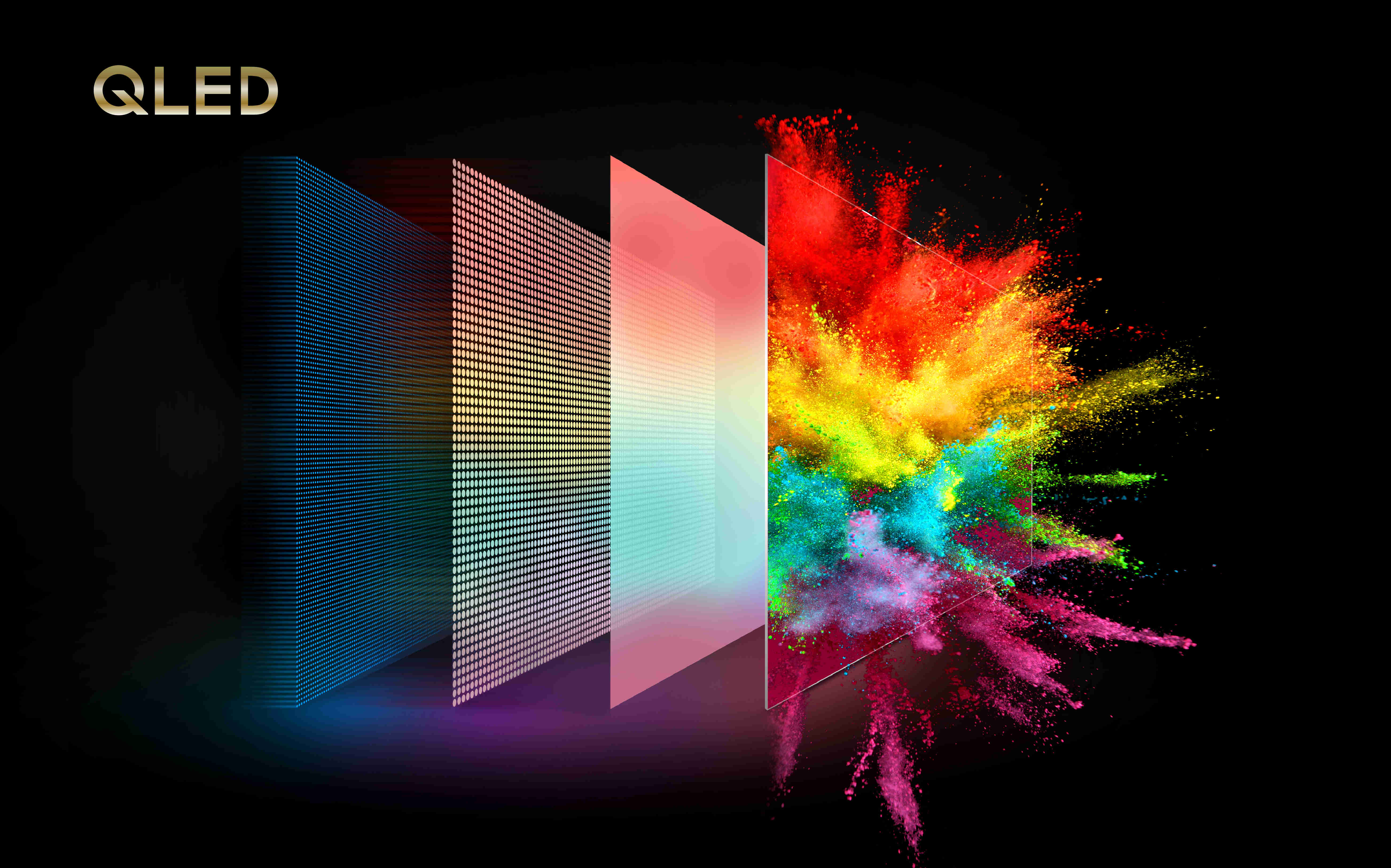 The exceptional colours of QLED