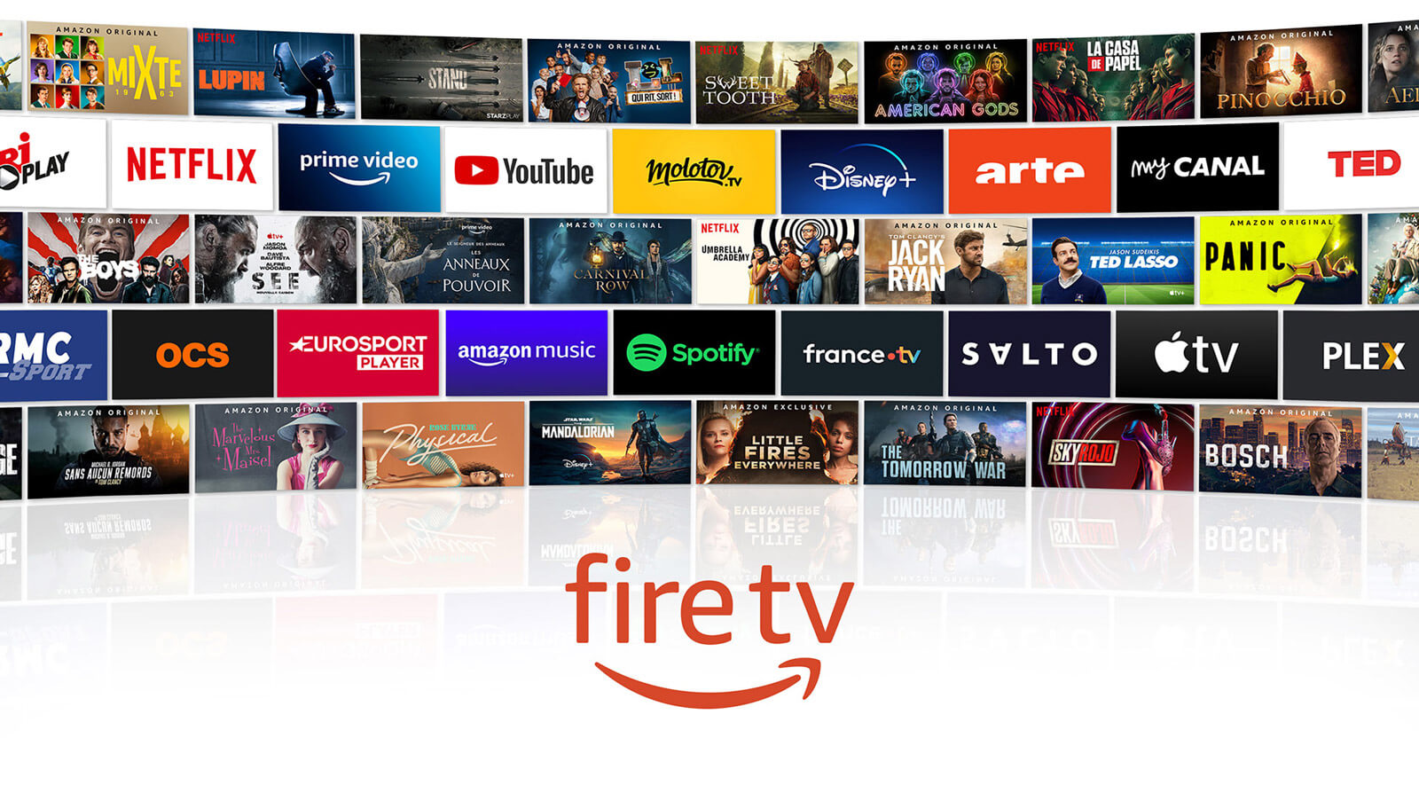 Fire TV : All the contents you love with Fire TV