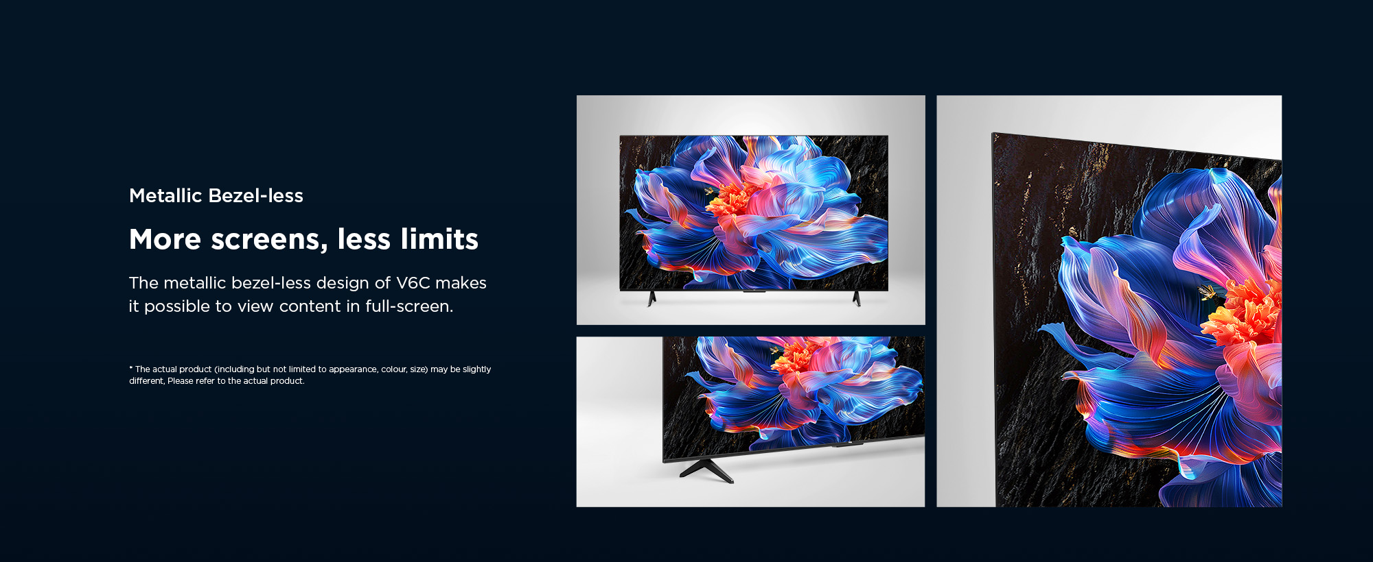 TCL V6C metallic bezel-less dizajn