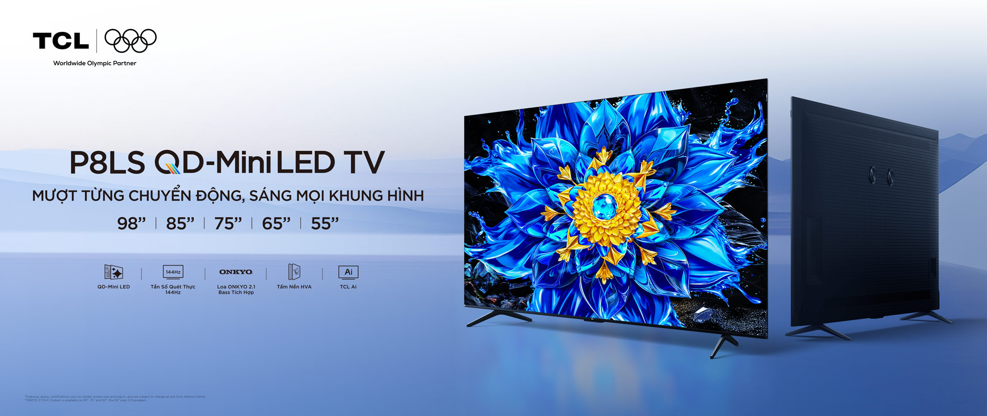 TCL 98 inch P8LS 4K UHD TV