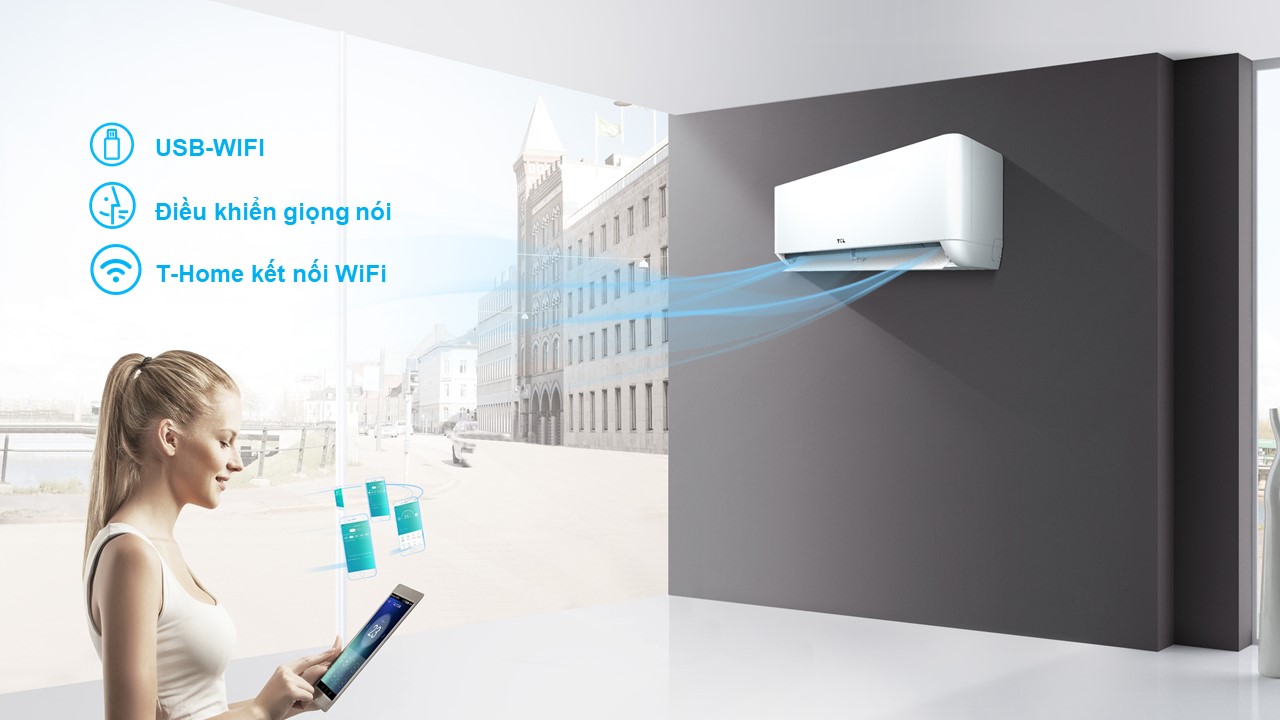 Cách điều khiển máy lạnh bằng Smartphone - TCL Việt Nam