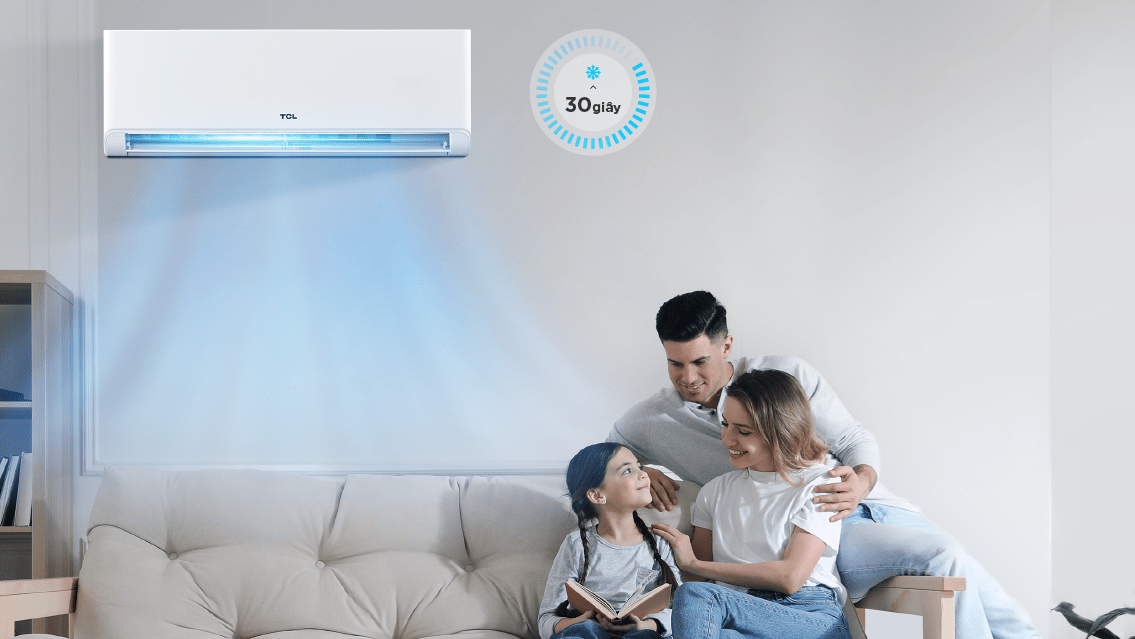 TCL SaveIN AI Air Conditioner 30s Fast Cooling