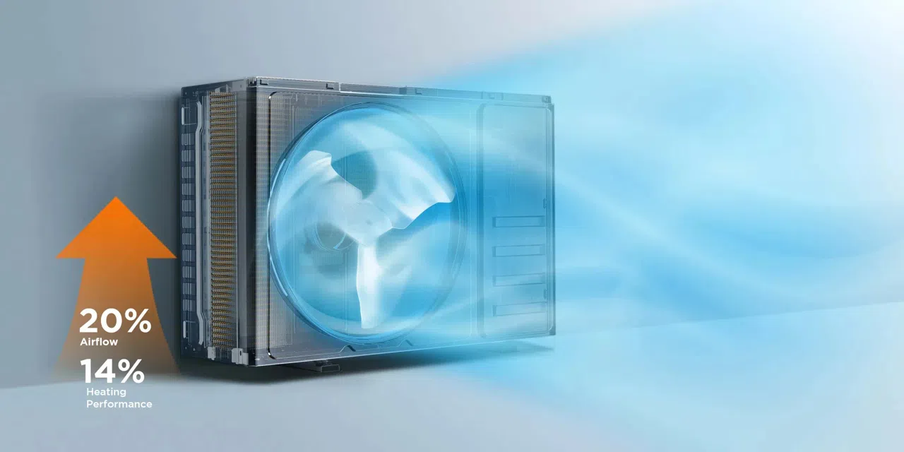 TCL FreshIN 2.0 AC large wind blade