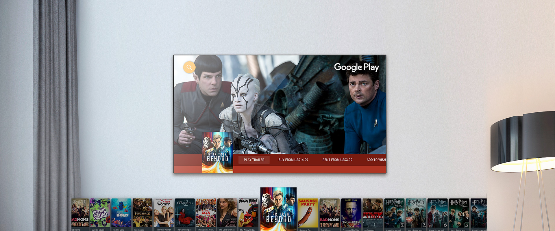 TCL S6500 Google Play