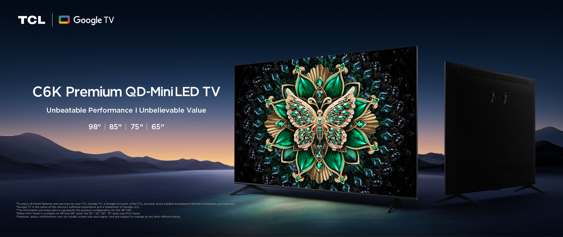 TCL TV C6K Premium QD-MiniLED TV