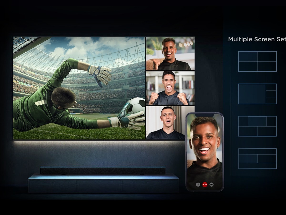 وظيفة TCL TV Multi View 2.0