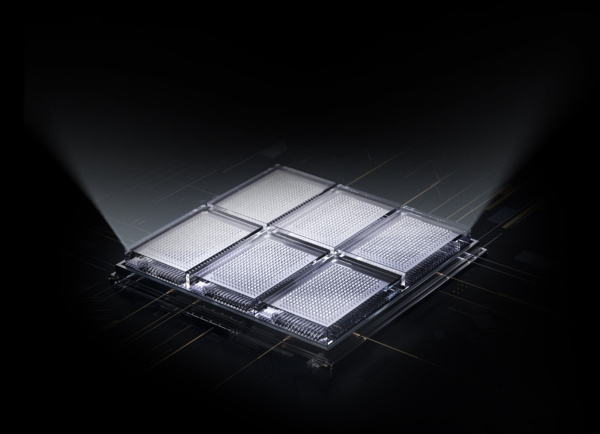 Six-crystal Light-emitting Chip
