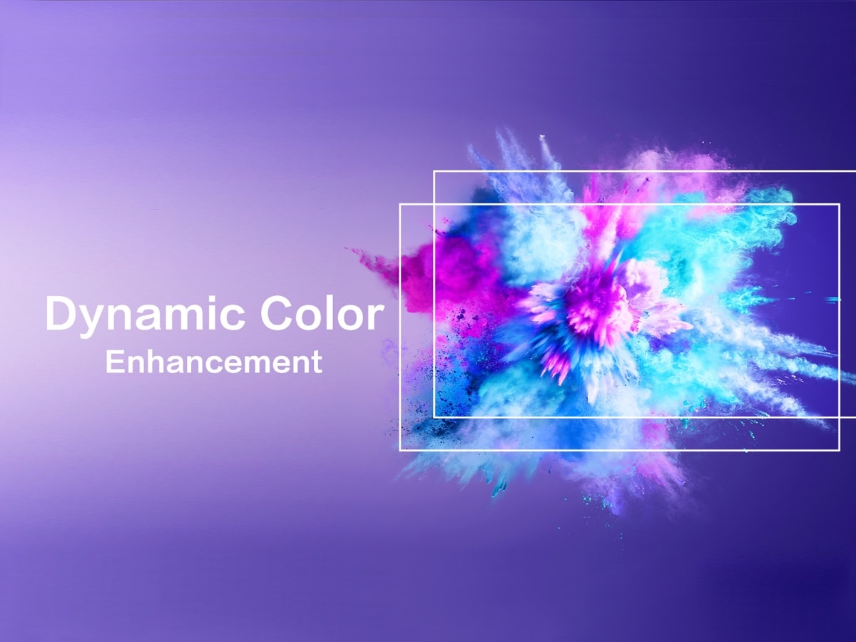 iFFALCON U62 TV Dynamic Colour Enhancement