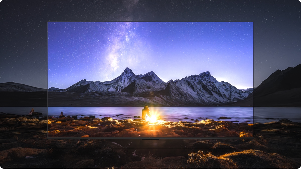 C655 TV Professional color accuracy of ΔE<0.99