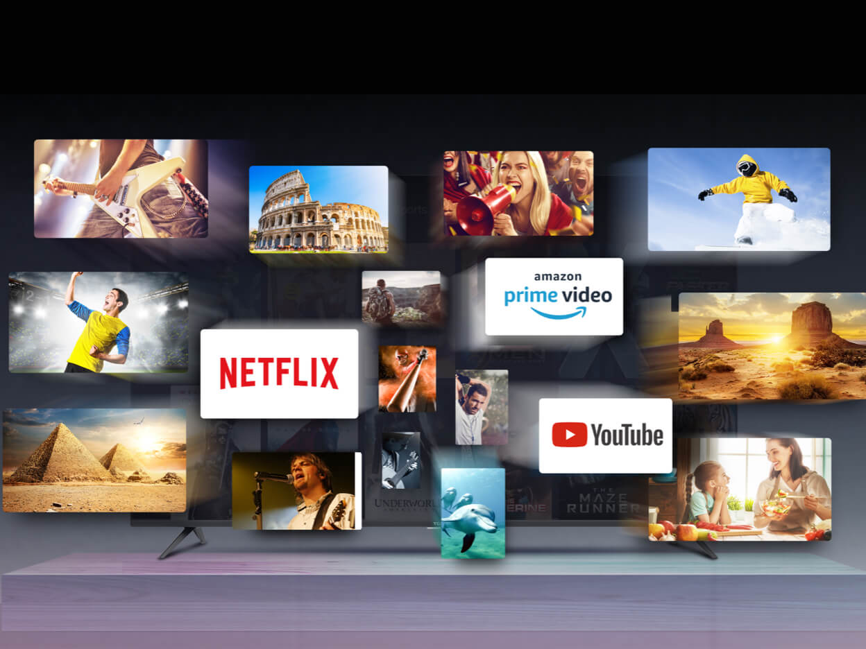 iFFALCON U61 TV Youtube Netflix Prime Video