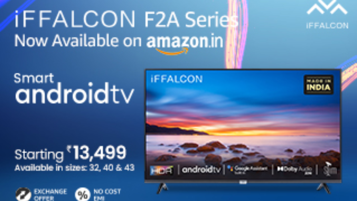 iFFALCON Launches F2A TV Series- Micro Dimming & AI Technology