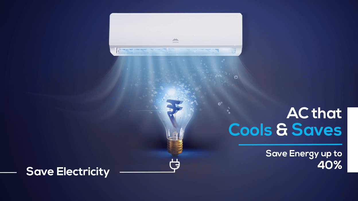 AI Ultra-Inverter Technology: AC that cools & Saves Enery upto 40%