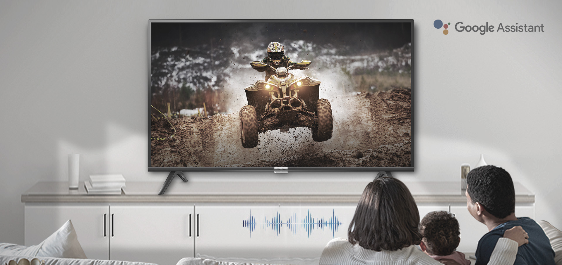 iFFALCON F53 TV Built-In Google Assistant