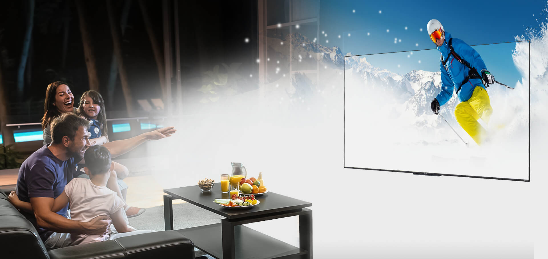 iFFALCON Q71 TV Home Entertainment Center