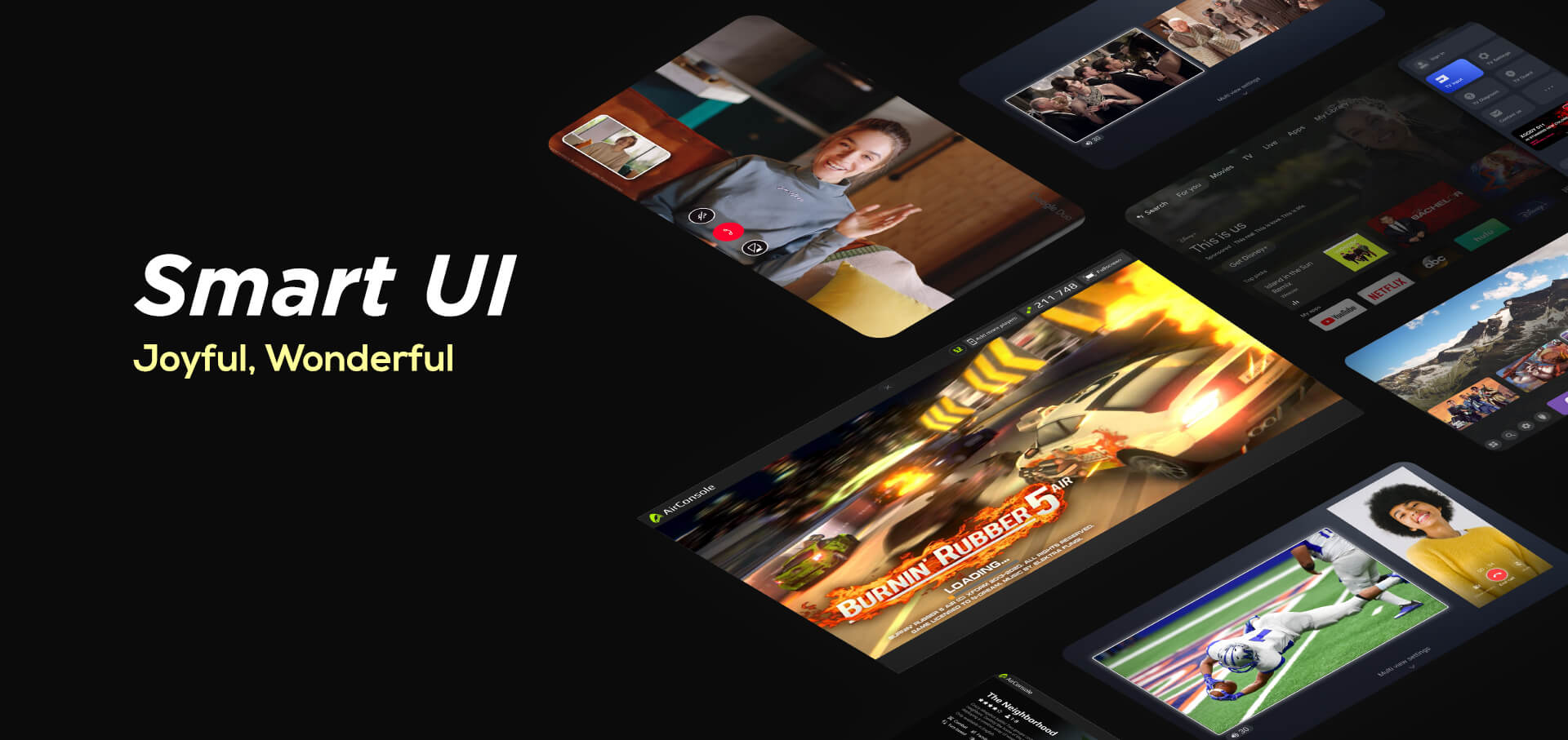 iFFALCON Q71 TV Smart-UI