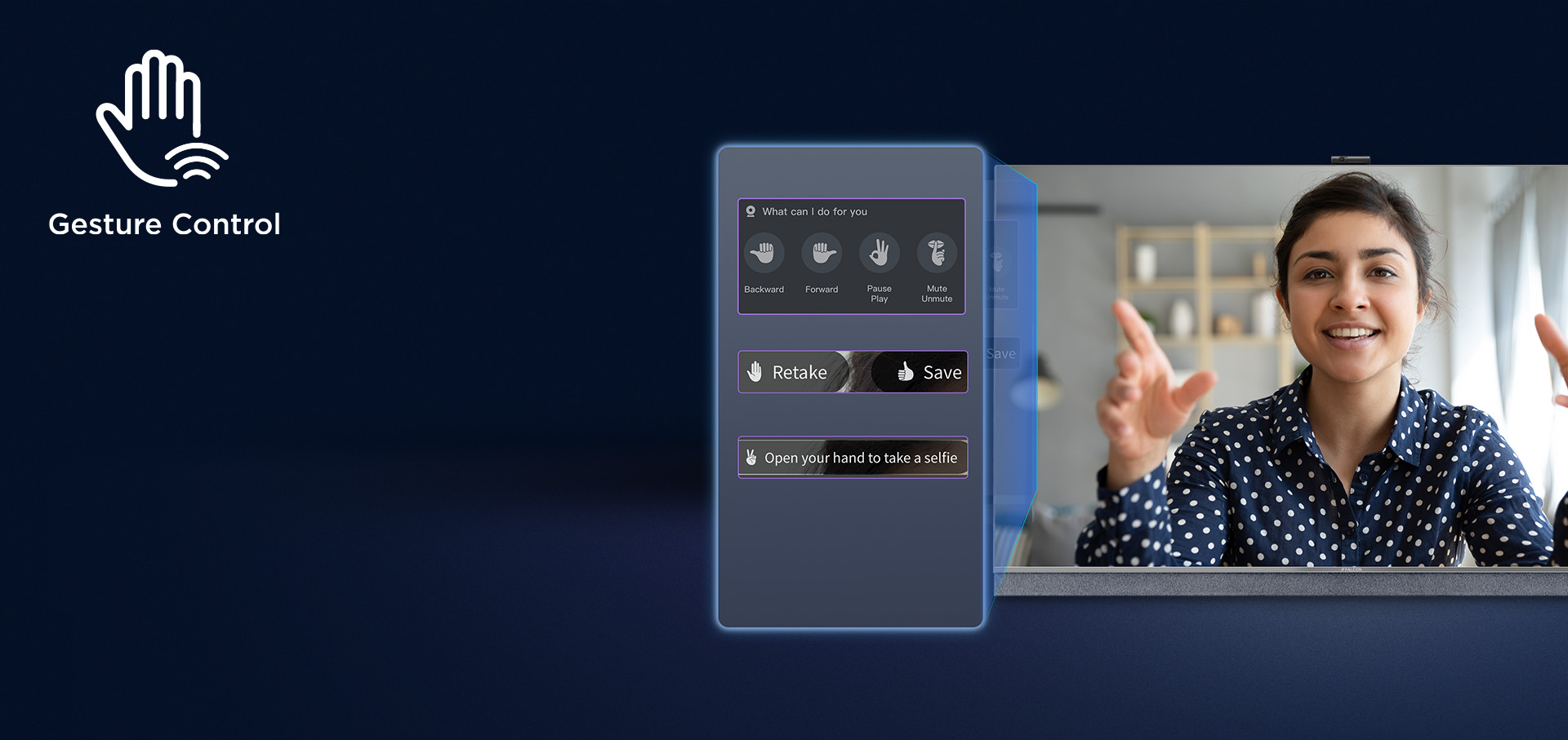 iFFALCON H82 TV Gesture Control