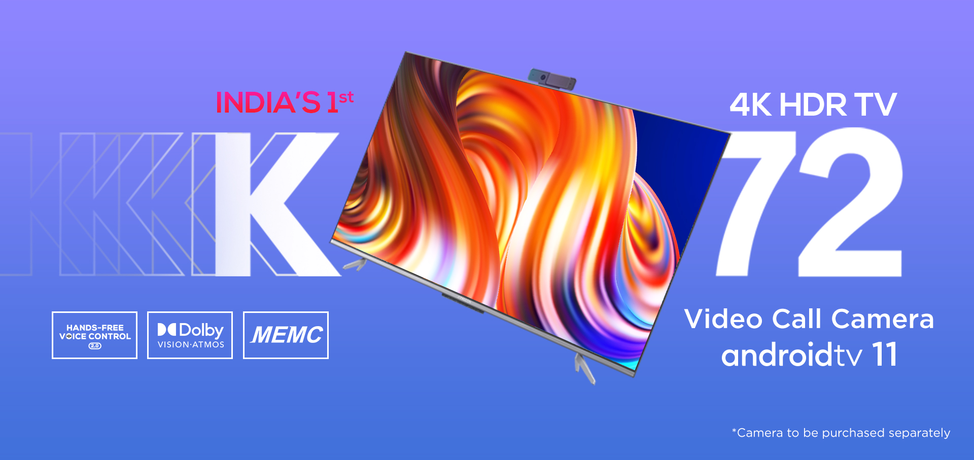 iFFALCON K72 TV 4K HDR