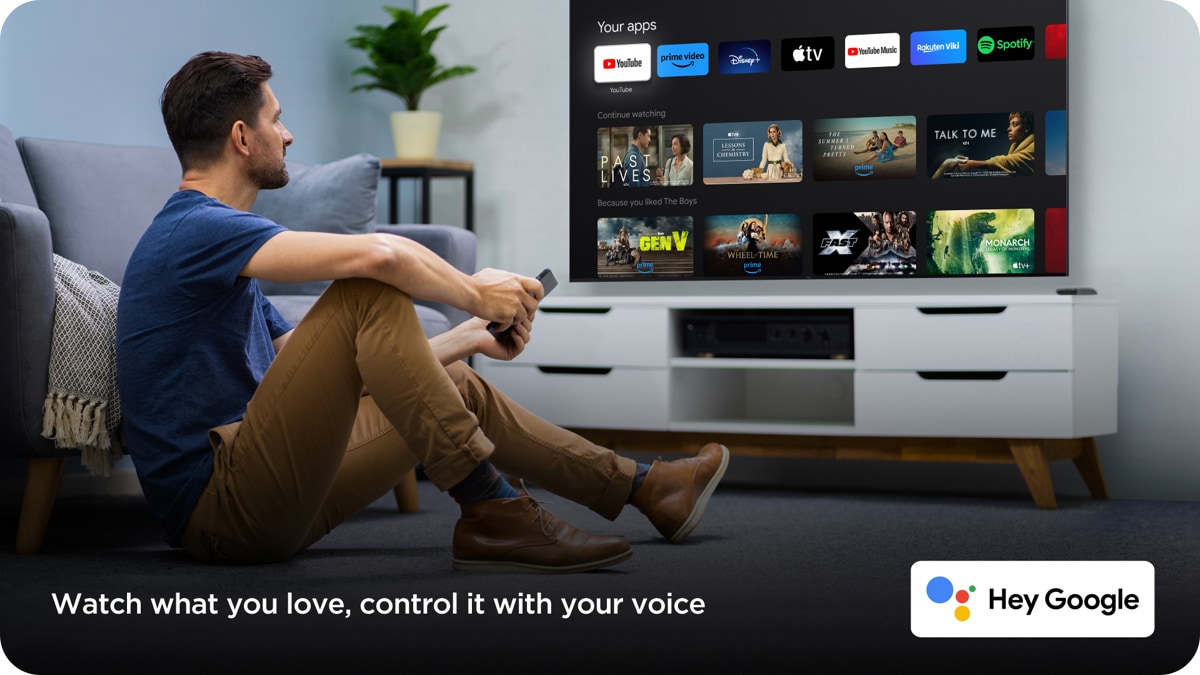 Google TV U64 4K UHD OK Google