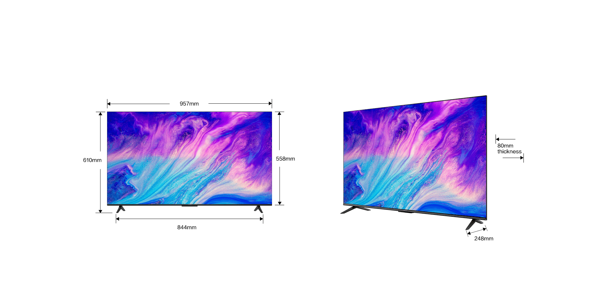 iFFALCON U62 4K HDR TV 43 inch