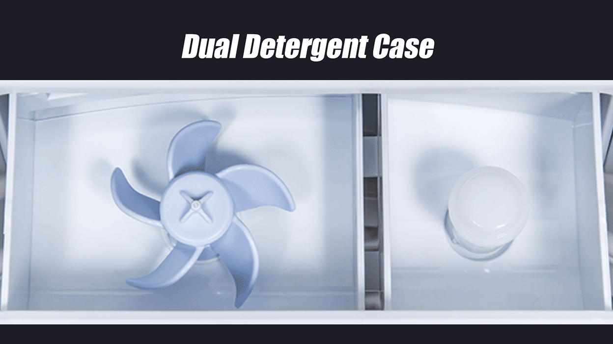 iFFALCON 8KG FWF80 Washing Machine Dual Detergent Case