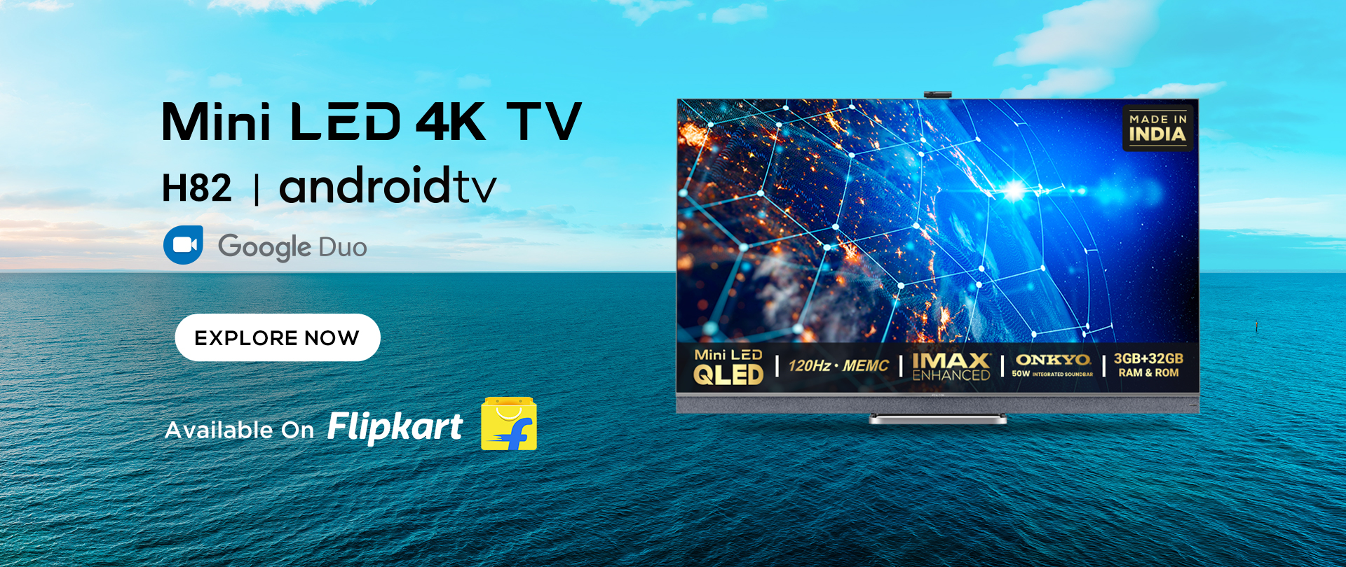 iFFALCON H82 Mini LED 4K Android TV
