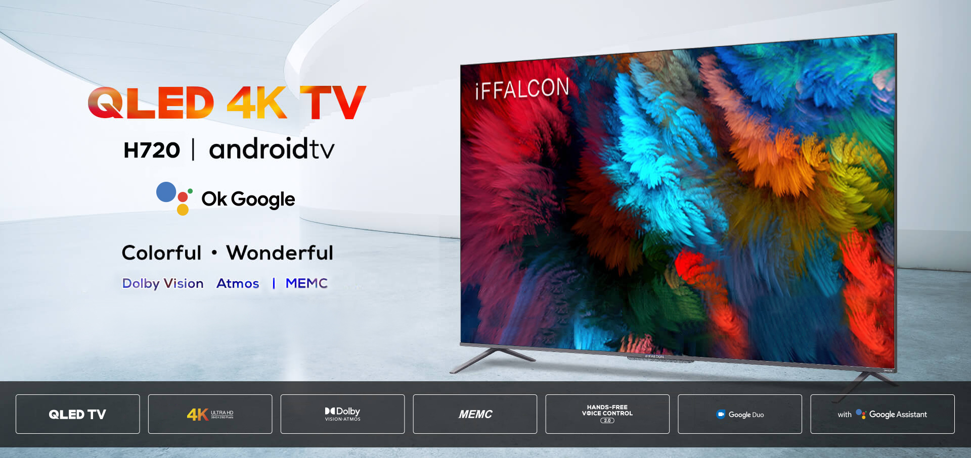 iFFALCON H720 QLED 4K Android TV